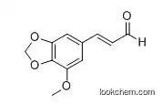 Molecular Structure of 74683-19-5 (3-Methoxy-4,5-methylenedioxycinnamaldehyde)